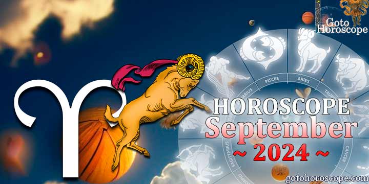 Aries monthly Horoscope for September 2024 