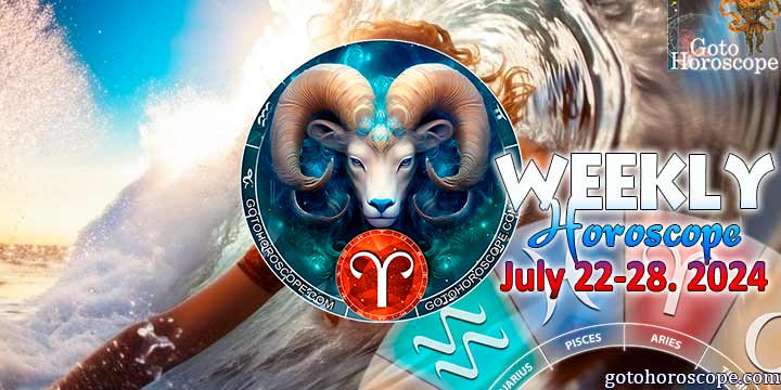 Aries week horoscope July 22—28, 2024