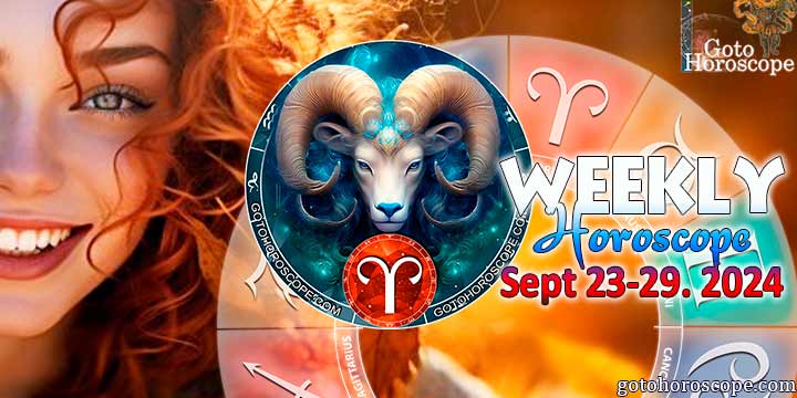 Aries week horoscope September 23—29, 2024