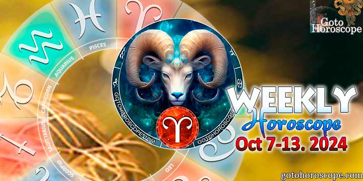 Aries week horoscope October 7—13, 2024