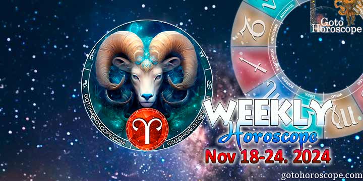 Aries week horoscope November 18—24, 2024