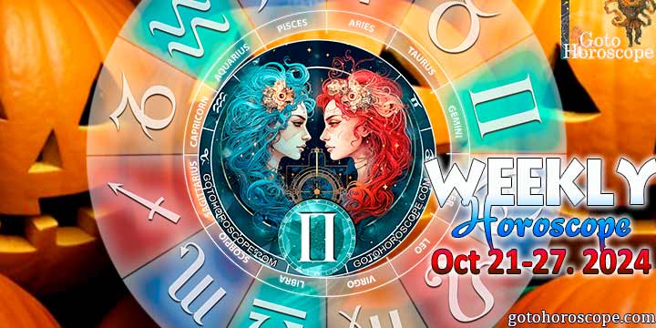 Gemini week horoscope October 21—27, 2024