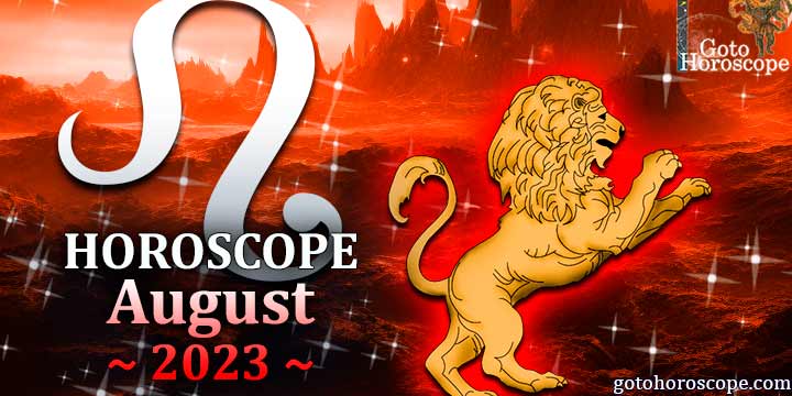 Leo monthly Horoscope for August 2023 