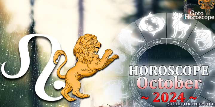 Leo monthly Horoscope for October 2024 