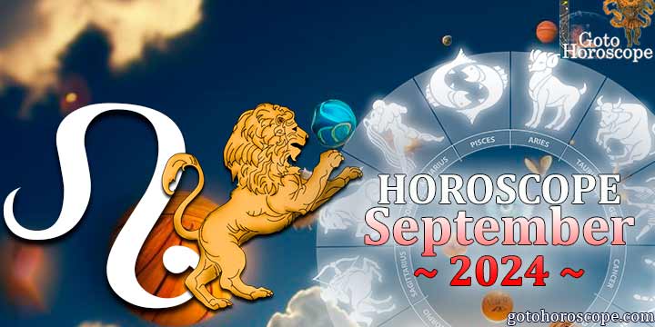 Leo monthly Horoscope for September 2024 