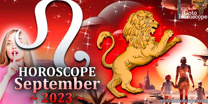 Leo monthly Horoscope for September 2023