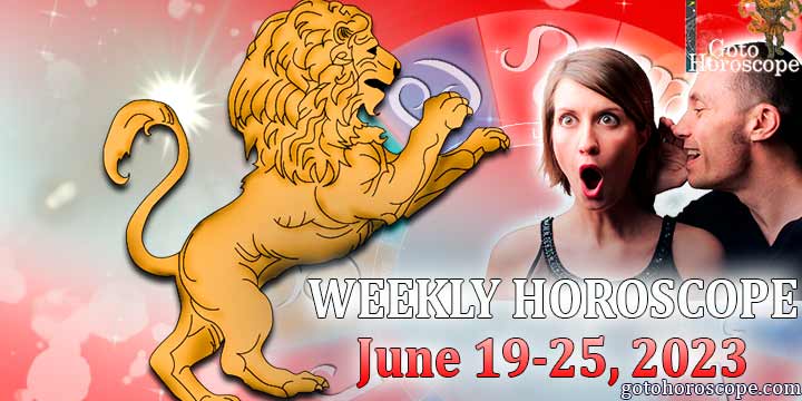 Leo week horoscope June 19—25 2023