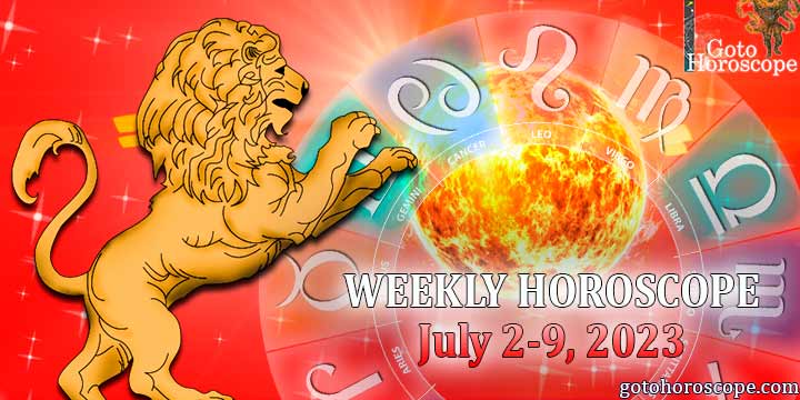 Leo week horoscope July 2—9, 2023