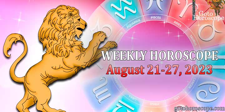 Leo horoscope for the week August 21 27 2023 GotoHoroscope