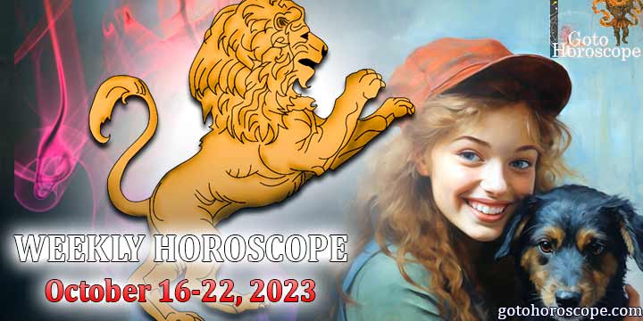 Leo week horoscope October 16—22, 2023