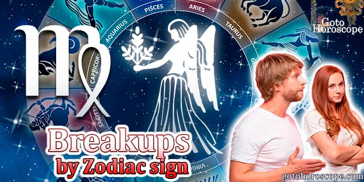 Breakups and Ending Love Relationships for Virgo