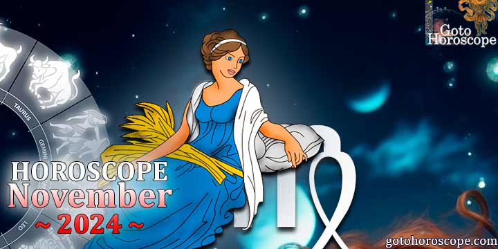 Virgo monthly Horoscope for November 2024 