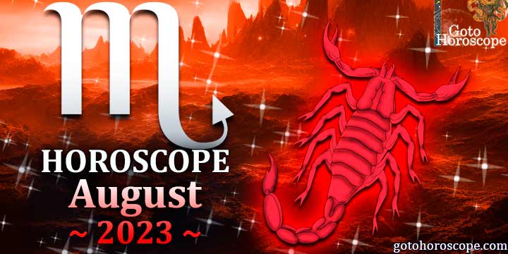 Scorpio monthly Horoscope for August 2023 