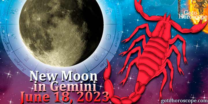 Horoscope Scorpio: New Moon on June 18