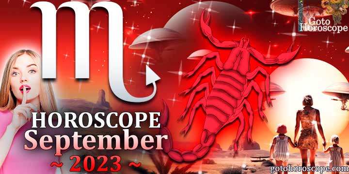 Scorpio monthly Horoscope for September 2023