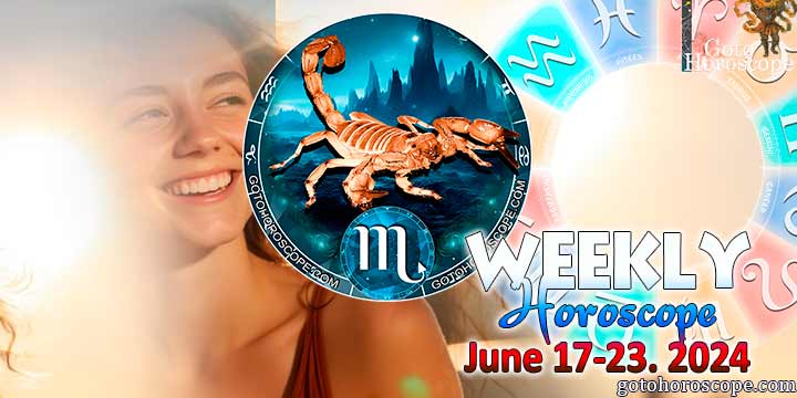 Scorpio week horoscope June 17—23, 2024