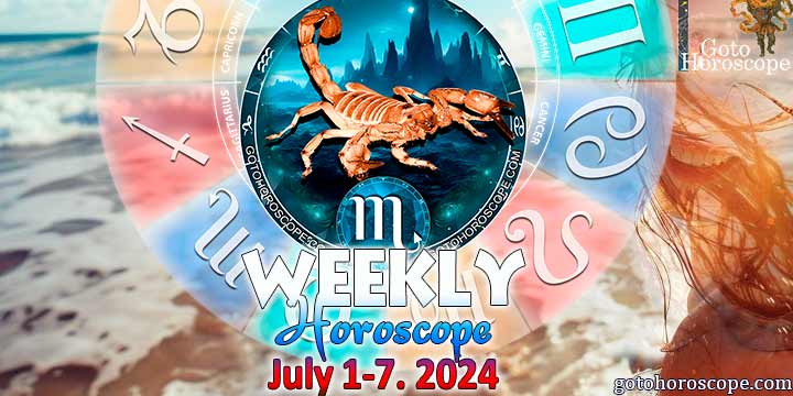 Scorpio week horoscope July 1—7, 2024