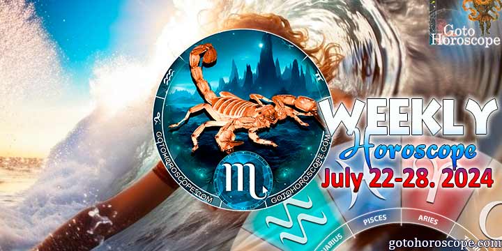 Scorpio week horoscope July 22—28, 2024