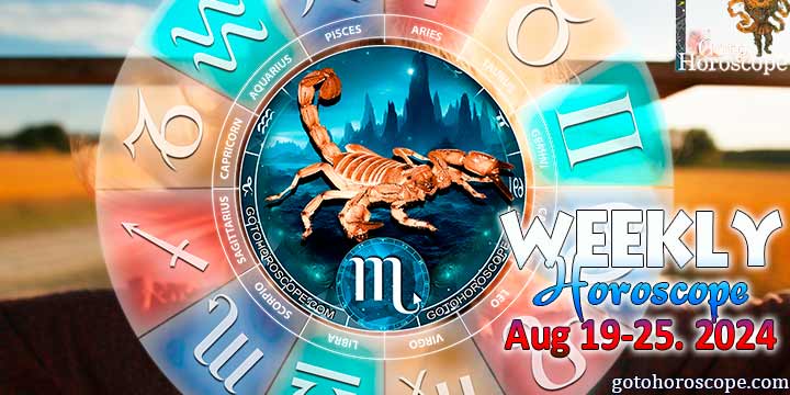 Scorpio week horoscope August 19—25, 2024