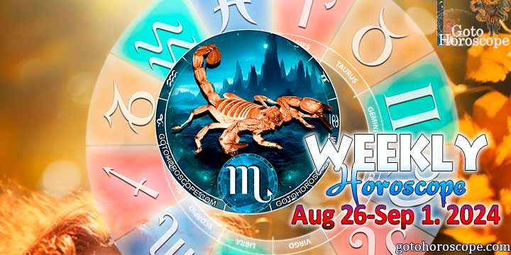 Scorpio week horoscope August 26—September 1, 2024