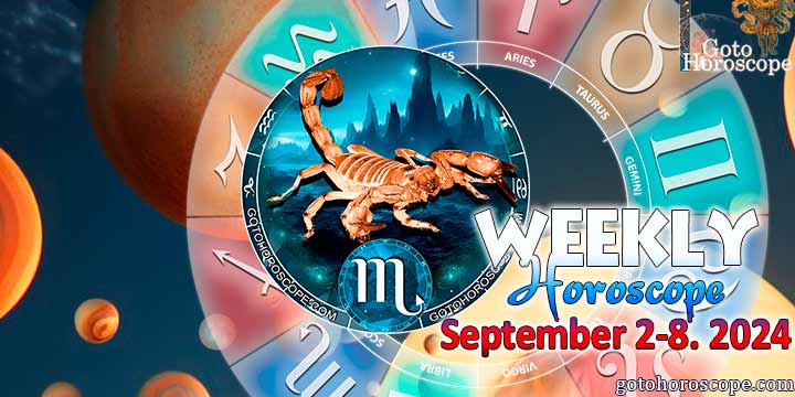 Scorpio week horoscope September 2—8, 2024