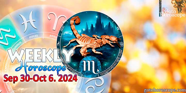 Scorpio week horoscope September 30—6, 2024