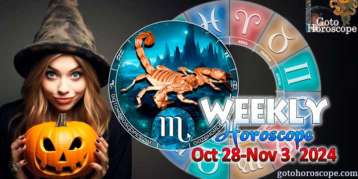 Scorpio week horoscope October 28—November 3, 2024