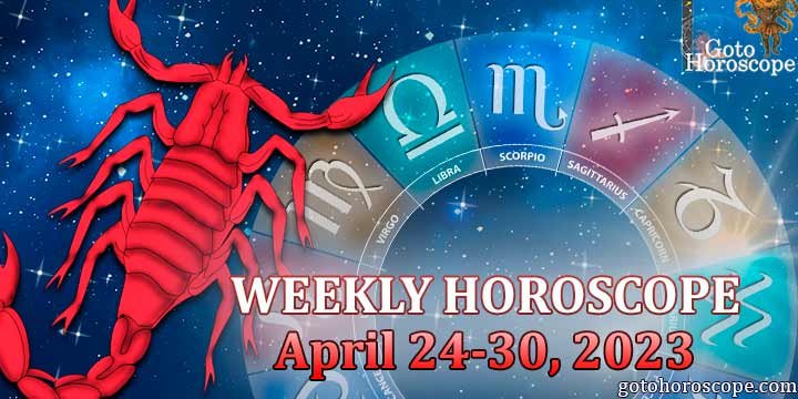 Scorpio week horoscope April 24-30, 2023