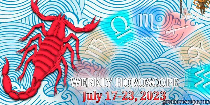 Scorpio week horoscope July 17—23, 2023