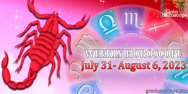 Scorpio week horoscope July 31—August 6, 2023