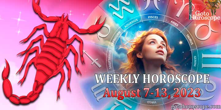 Scorpio week horoscope August 7—13, 2023