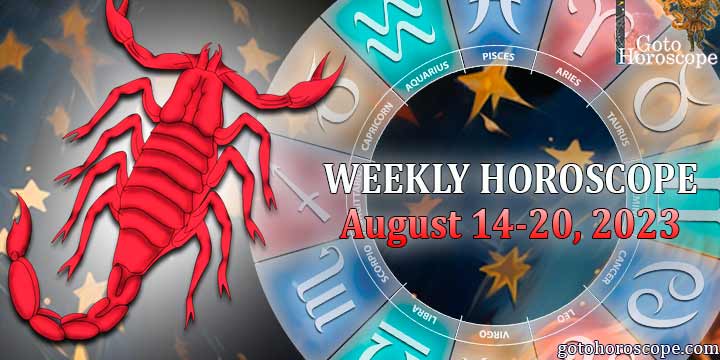 Scorpio week horoscope August 14—20, 2023