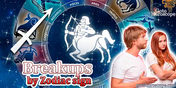 Breakups and Ending Love Relationships for Sagittarius