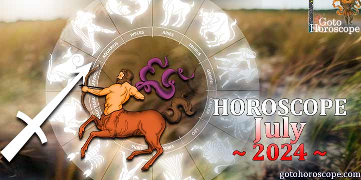 Sagittarius monthly Horoscope for July 2024 