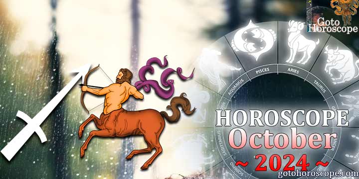 Sagittarius monthly Horoscope for October 2024 