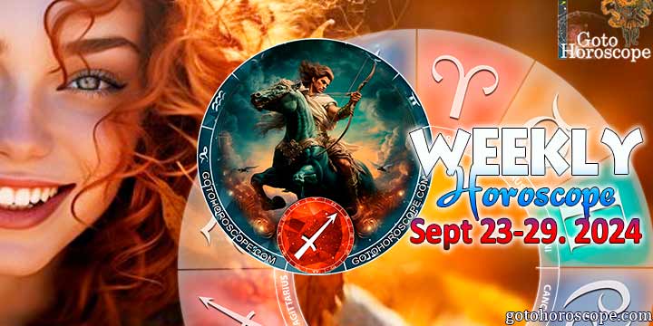 Sagittarius week horoscope September 23—29, 2024