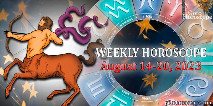 Sagittarius horoscope for the week August 14 20 2023 GotoHoroscope