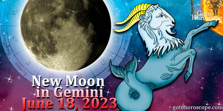 Horoscope Capricorn: New Moon on June 18