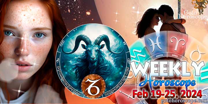 Capricorn week horoscope February 19—25, 2024