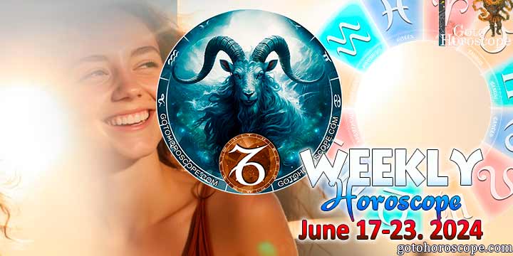 Capricorn week horoscope June 17—23, 2024