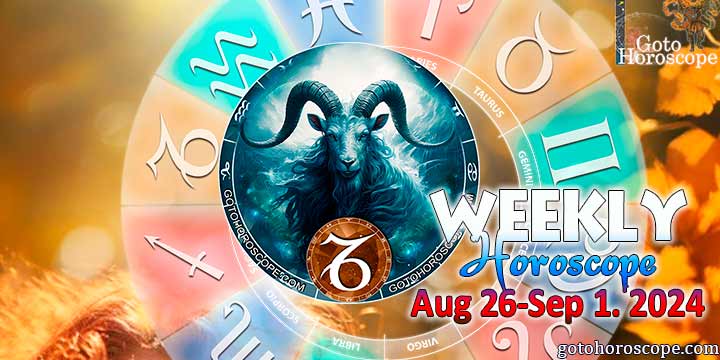 Capricorn week horoscope August 26—September 1, 2024