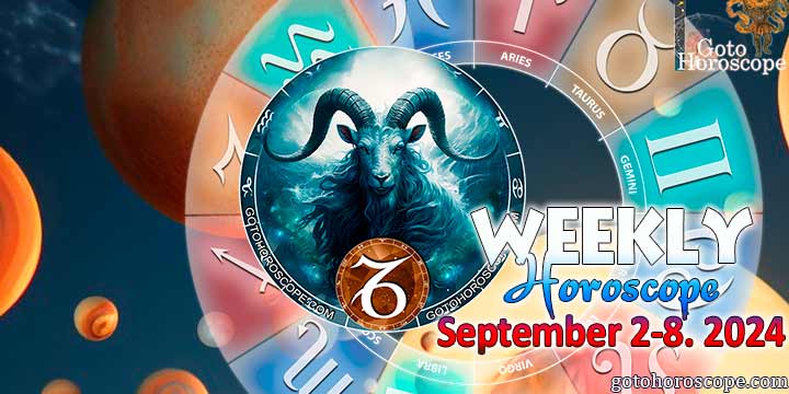 Capricorn week horoscope September 2—8, 2024