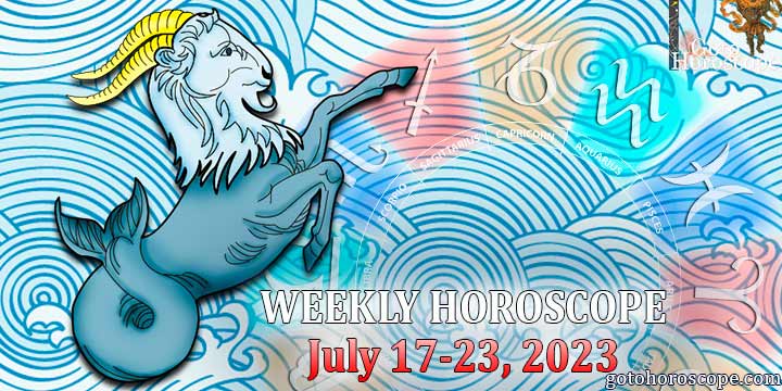 Capricorn week horoscope July 17—23, 2023