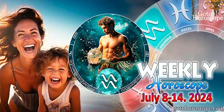 Aquarius week horoscope July 8—14, 2024