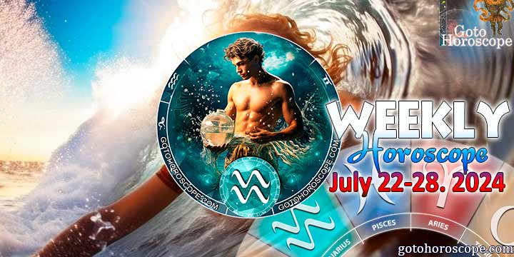 Aquarius week horoscope July 22—28, 2024