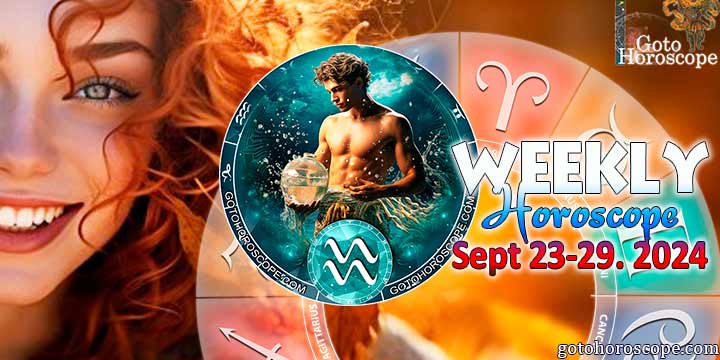 Aquarius week horoscope September 23—29, 2024