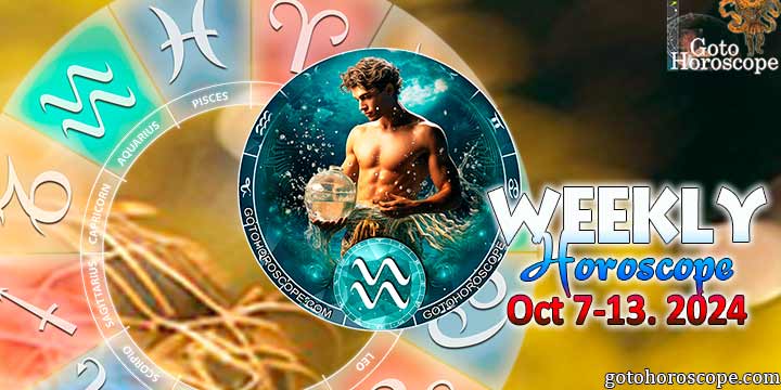 Aquarius week horoscope October 7—13, 2024