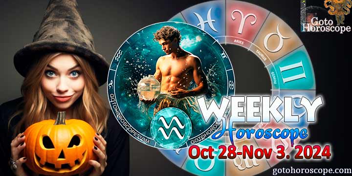 Aquarius week horoscope October 28—November 3, 2024