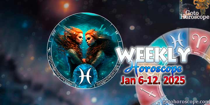 Pisces week horoscope January 6—12, 2025