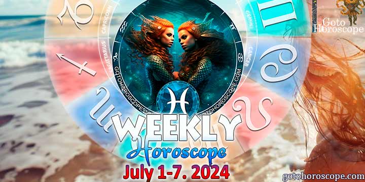 Pisces week horoscope July 1—7, 2024